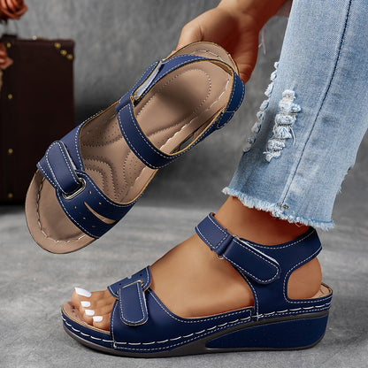 Women's Orthopedic Sandals with Adjustable Straps and Padded Sole