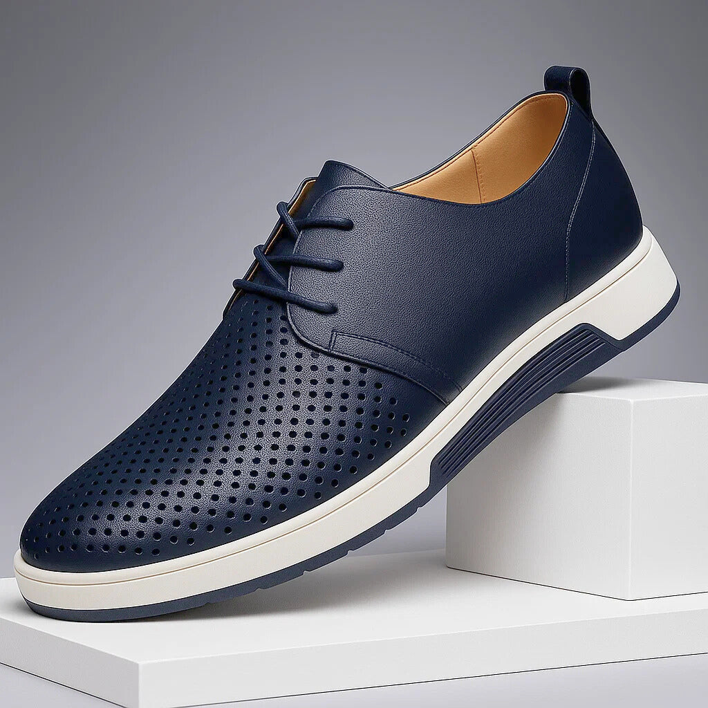 Herren Loafer Mit Slip-On-Design, Belüftetem Oberteil Und Griffiger Laufsohle