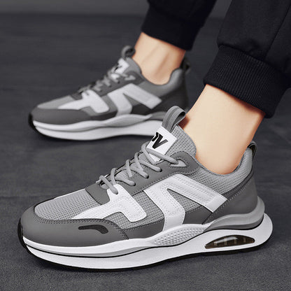 Damen-Plateau-Sportschuhe Mit Schnürung, Pvc-Gummisohle