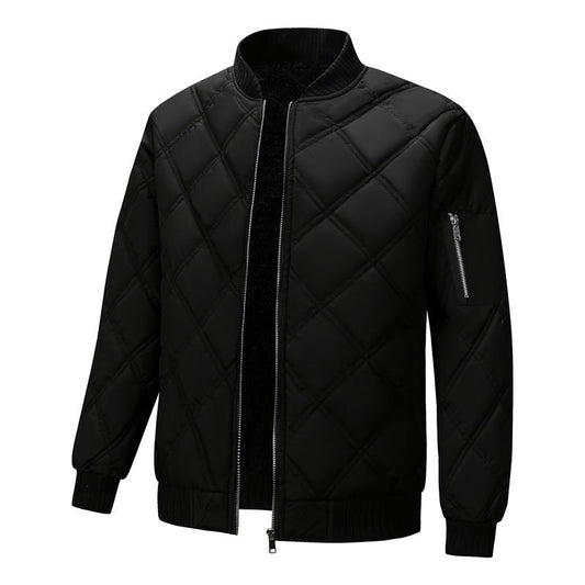 Herren Wintermantel mit Fleecefutter
