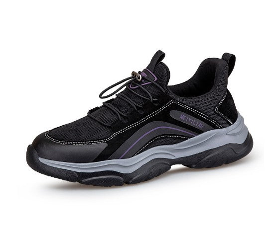 Damen Outdoor Walking Schuhe mit runder Spitze – Mesh Look
