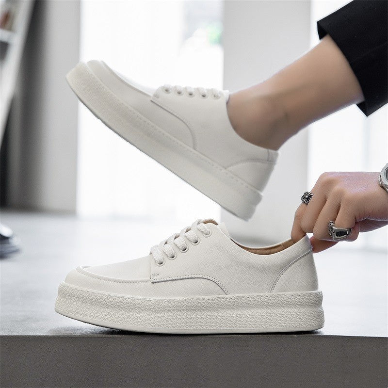 Trendige Herren-Sportschuhe, Lässig, Niedrig Geschnitten, Dicke Sohle, Atmungsaktives Design