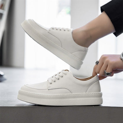 Trendige Herren-Sportschuhe, Lässig, Niedrig Geschnitten, Dicke Sohle, Atmungsaktives Design