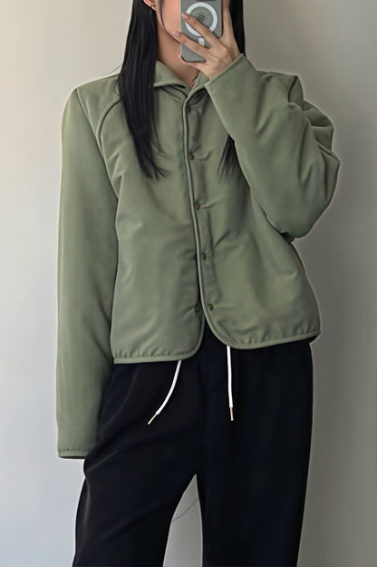 Wärmende Sherpa-Fleece-Jacke mit floralem Muster für den Alltag