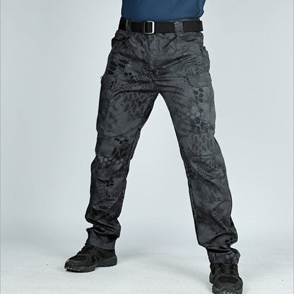 Herren Outdoor-Hose, Hochgeschnitten, Gerader Bund, Leicht