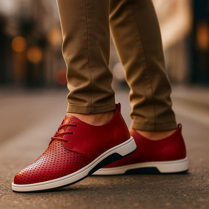 Herren Loafer Mit Slip-On-Design, Belüftetem Oberteil Und Griffiger Laufsohle