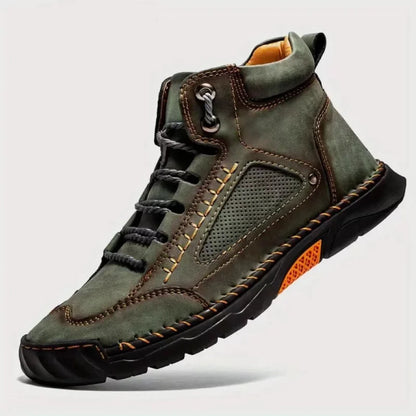 Men's Work Shoes with Orthopedic Insole, Arch Support, and Non-Slip Sole