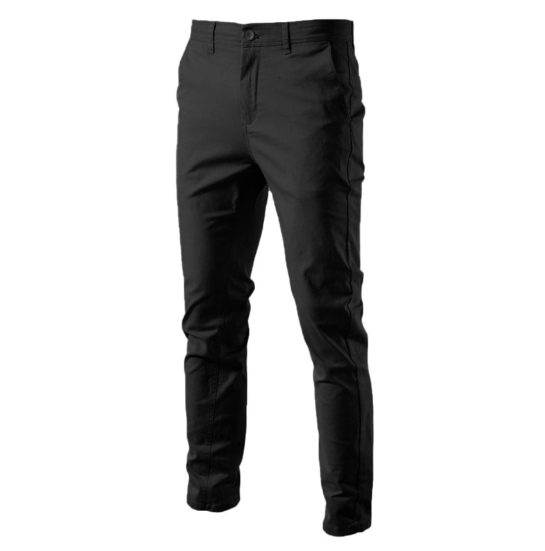 Men's Support Tights with Straight Waistband, Mid-Rise, with Zipper