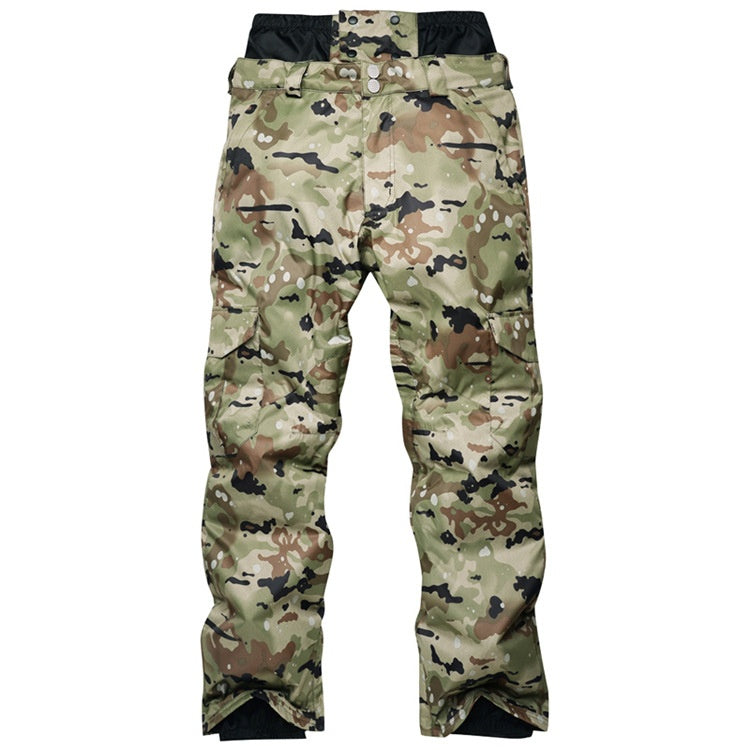 Herren Skihose Atmungsaktives Isoliertes Design Mit Lockerer Passform