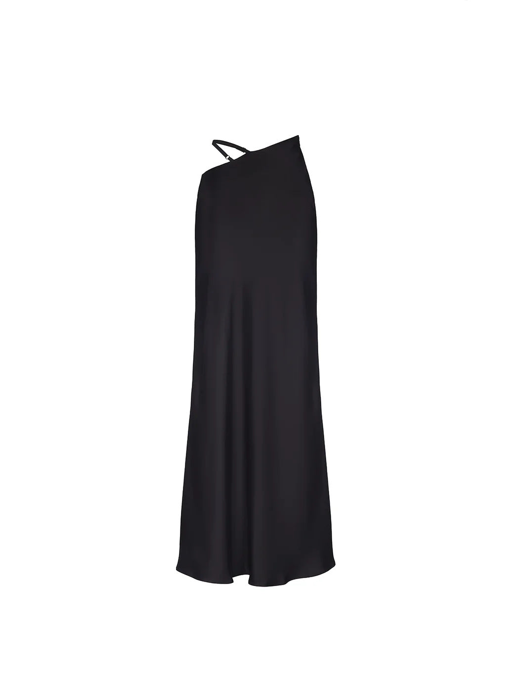 Damen langer Bodycon-Hüftrock mit Cut-Out-Detail