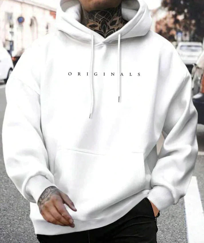 Herren Hoodie mit Kordelzug für lässige und urbane Alltagslooks