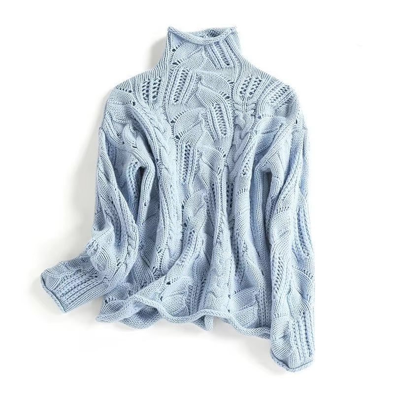 Damen-Strickpullover mit weicher Textur und Musterdesign