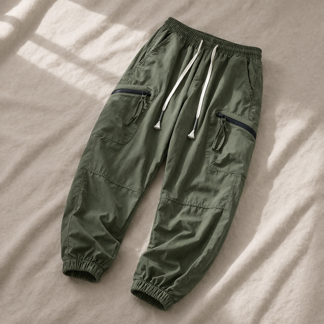Herren Cargo Jogginghose mit Mehreren Taschen – Entspannter Schnitt