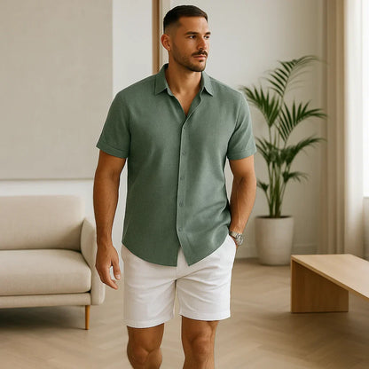Herren Slip-On Schuhe mit Fußgewölbeunterstützung, Atmungsaktiv und Rutschfester Sohle