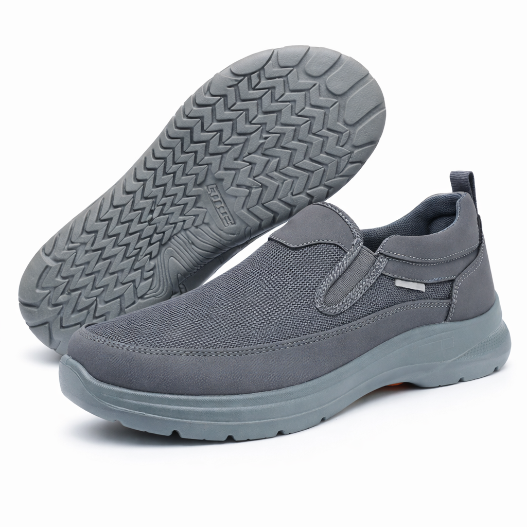 Herren Sneaker Slip-On Atmungsaktives Mesh