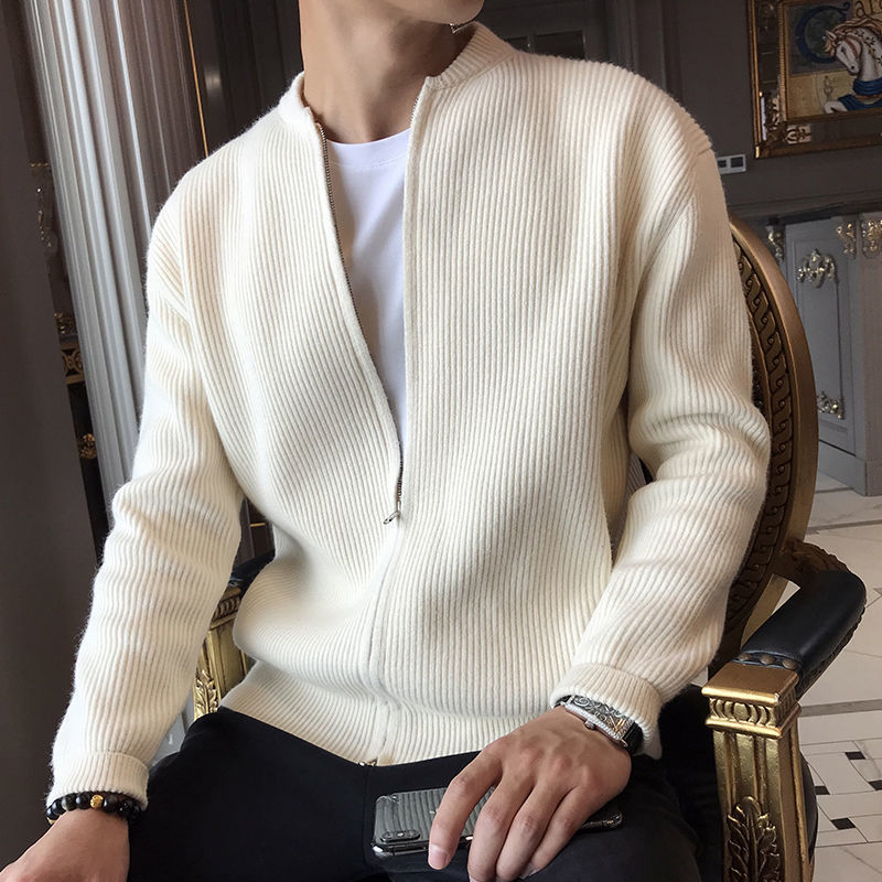 Herren Strickcardigan Klassischer Schnitt Herbst Winter