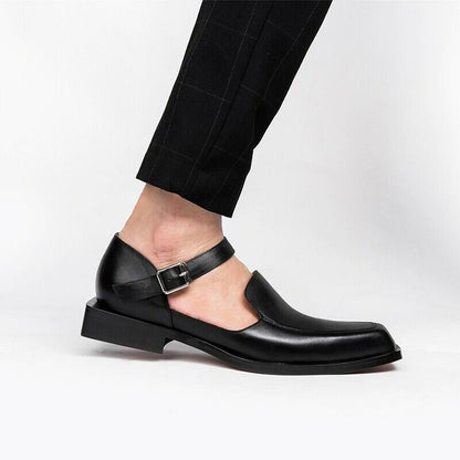 Damen Sommer-Sandalen Mit Geschlossener Spitze, Riemendesign Und Slip-On-Sohle