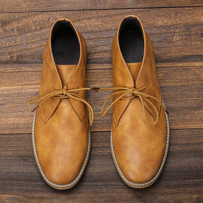 Herren Chukka-Boots Handgenäht Mit Gepolsterter Innensohle Und Gummisohle