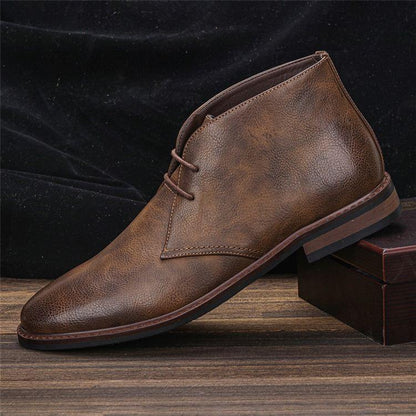 Herren Chukka-Boots Handgenäht Mit Gepolsterter Innensohle Und Gummisohle
