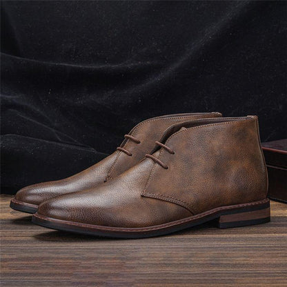 Herren Chukka-Boots Handgenäht Mit Gepolsterter Innensohle Und Gummisohle
