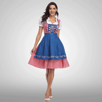 Damen-Dirndl im traditionellen Stil für das Oktoberfest