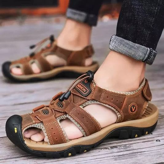 Herren All-Terrain-Sandalen Mit Orthopädischem Fußbett