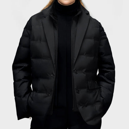 Women's Winter Jacket Water-Repellent with Duck Down