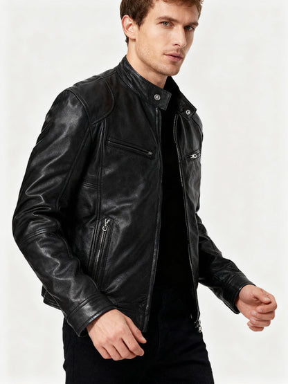 Herrenjacke mit Innenfutter und praktischen Taschen