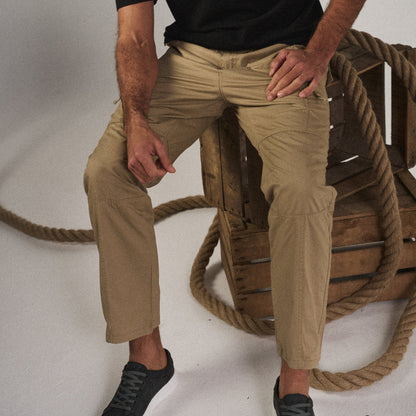 Herren Cargo-Hose Lockerer Schnitt Mit Mehreren Funktionalen Taschen Und Vier-Wege-Stretch