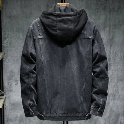 Herren Winterjacke Mit Verstärkten Nähten Und Isoliertem Innenfutter