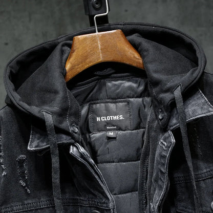 Herren Winterjacke Mit Verstärkten Nähten Und Isoliertem Innenfutter