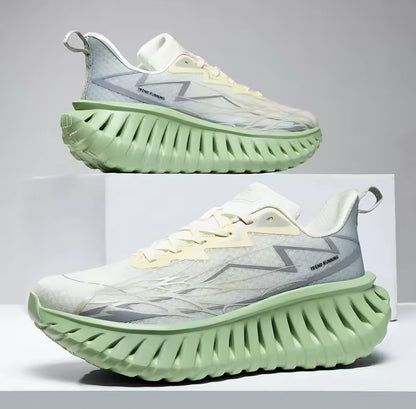 Herren-Sneaker mit Ripple-Sohle Leichtes Atmungsaktives Obermaterial