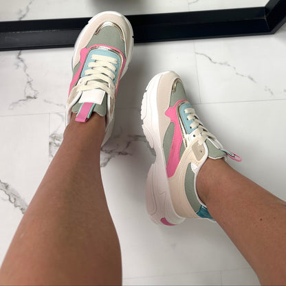 Damen Sneaker Herausnehmbare Innensohle Leichtes Design