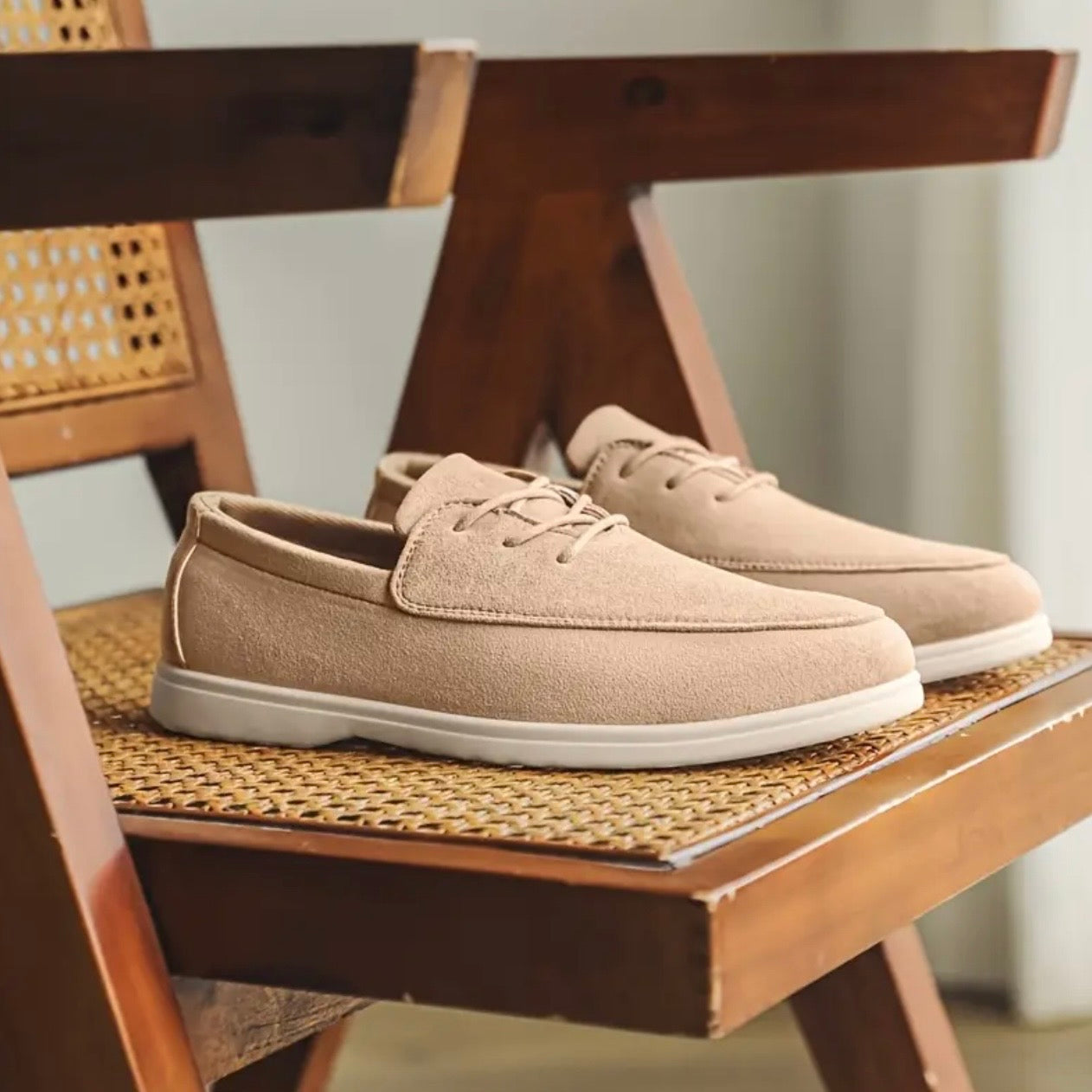Herren Loafer Mit Gepolsterter Innensohle Und Rutschfester Sohle