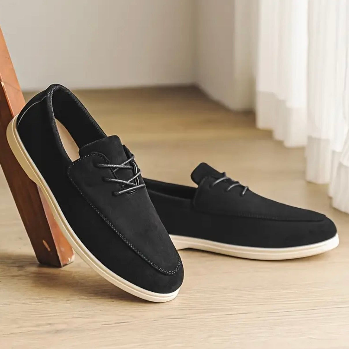 Herren Loafer Mit Gepolsterter Innensohle Und Rutschfester Sohle