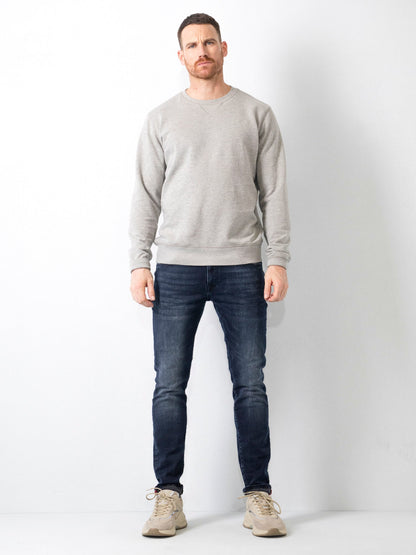 Herren Slim Fit Jeans Mit Fünf-Taschen-Design