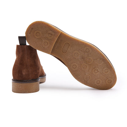 Herren Stiefeletten mit Wildleder-Optik und rutschfester Gummisohle