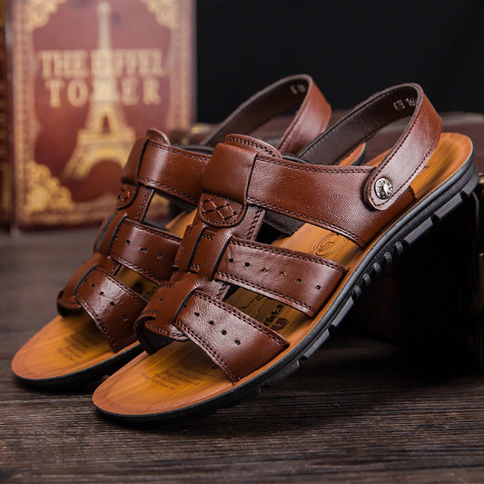Herren Sommer-Sandalen Mit Fisherman-Riemen