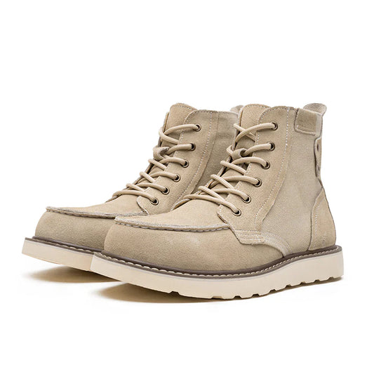Herren Stiefel Moc Toe Massiv Wasserdicht Schnürung