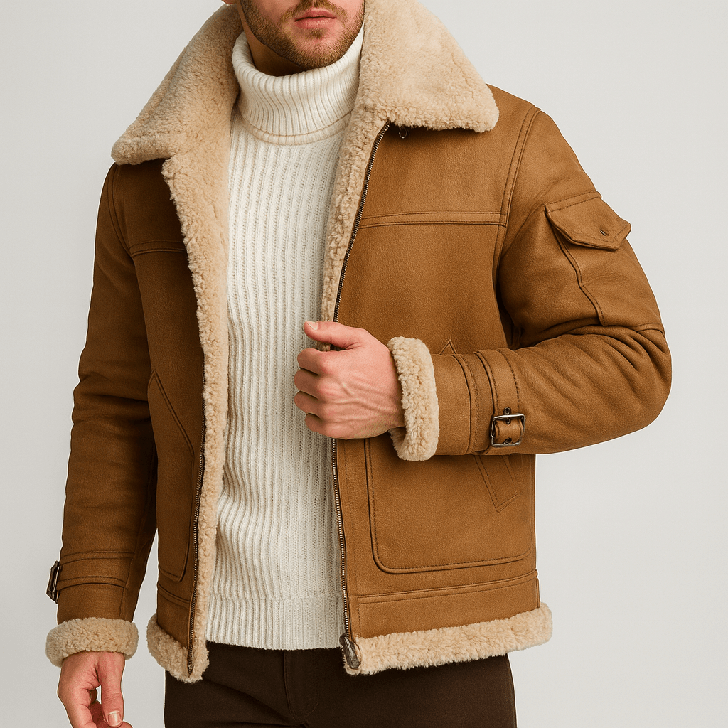 Herren-Lederjacke als vielseitige Jacke für den Alltag