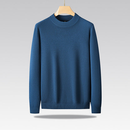 Men's Knit Sweater with Light and Soft Texture