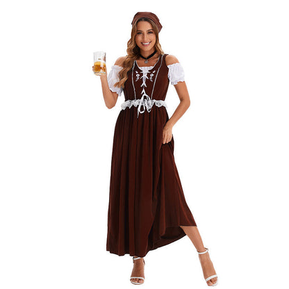 Festliches langes Dirndlkleid für Volksfeste und besondere Anlässe