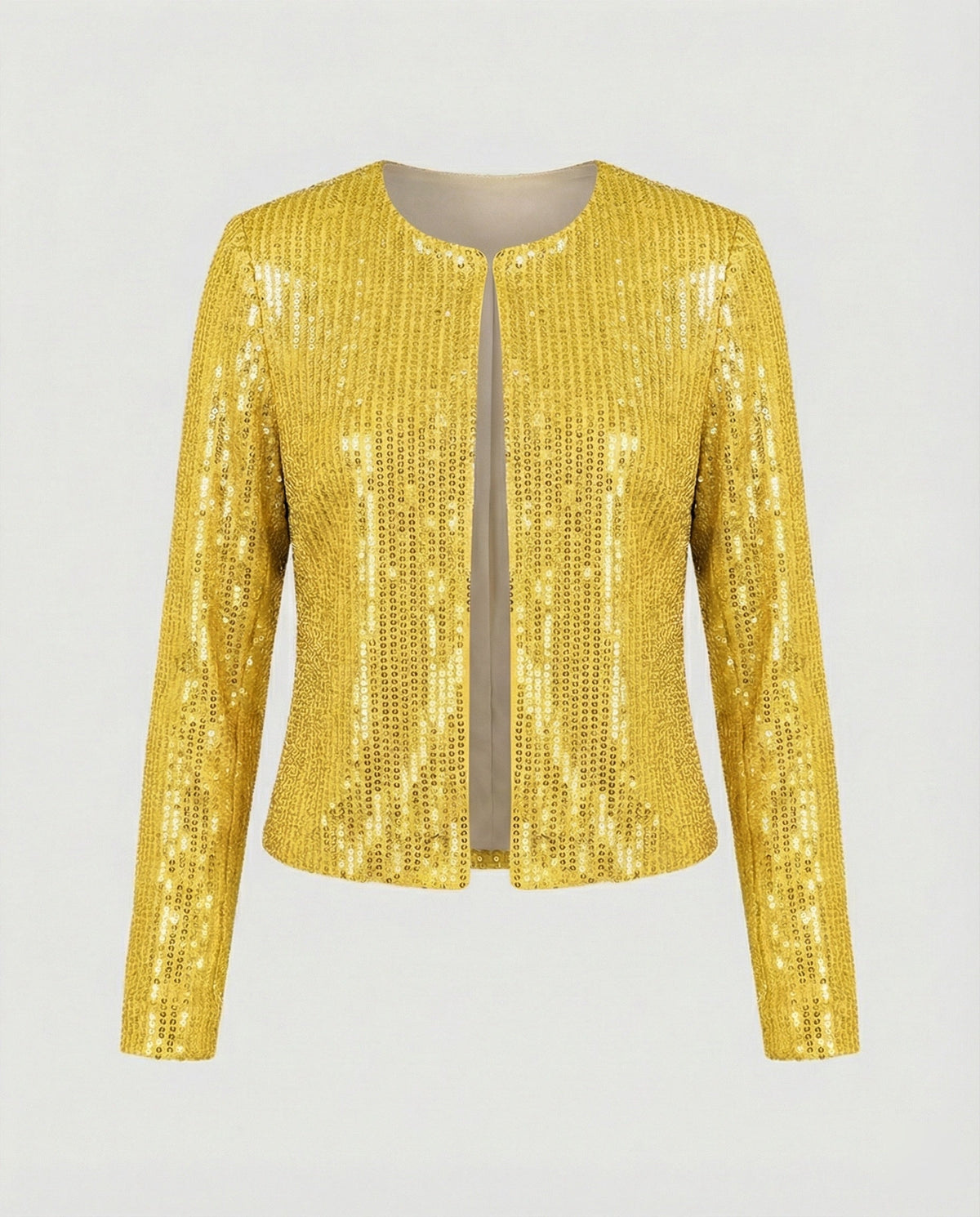 Damen Strickjacke Mit Glitzereffekt