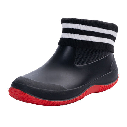 Herren-Gummistiefel mit sicherem Halt auf nassen Untergründen