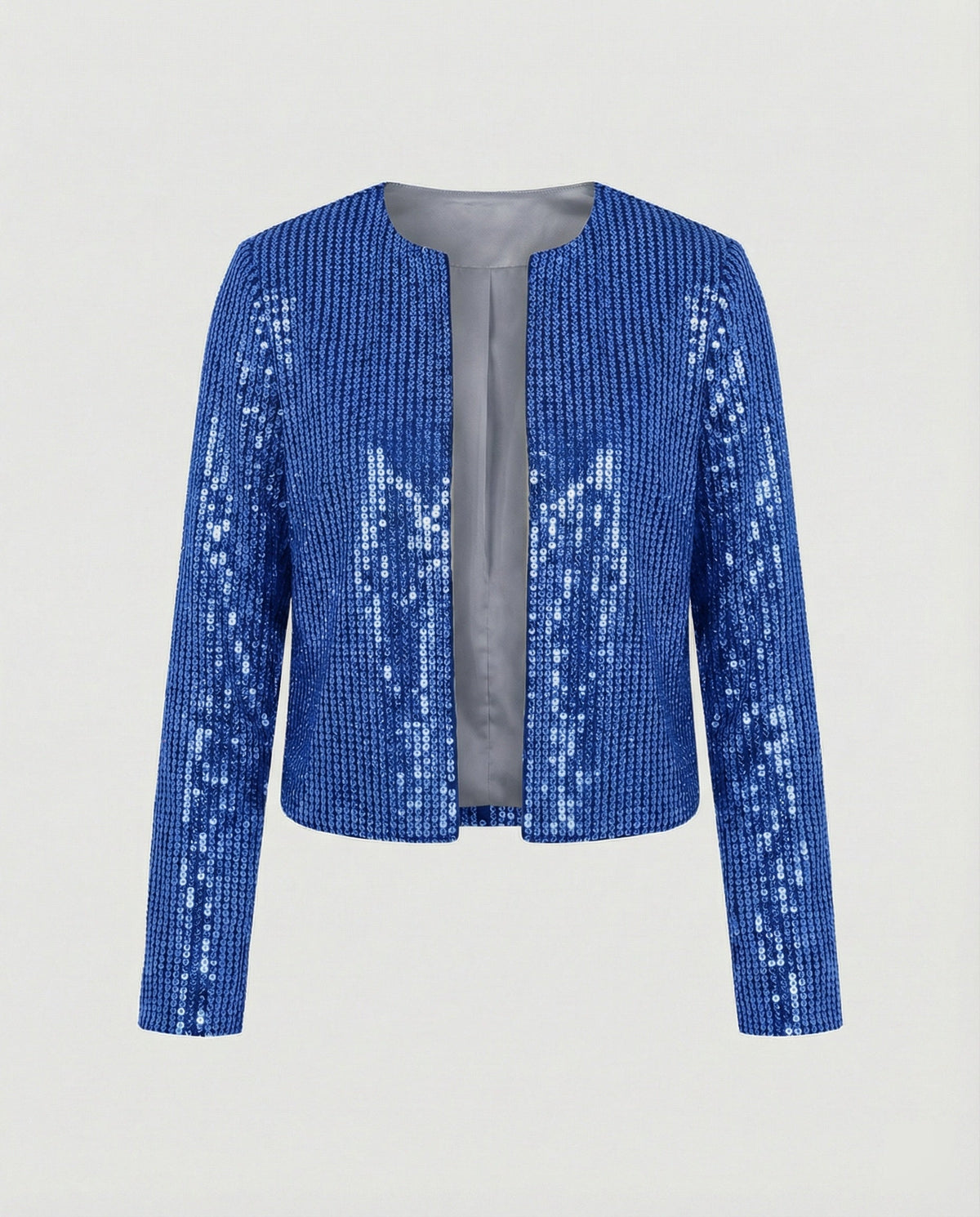 Damen Strickjacke Mit Glitzereffekt