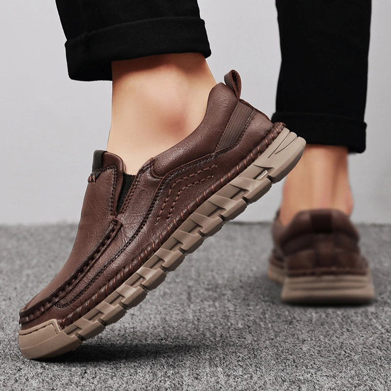 Herren Slip-On Schuhe mit gepolsterter Einlegesohle und flexibler Sohle