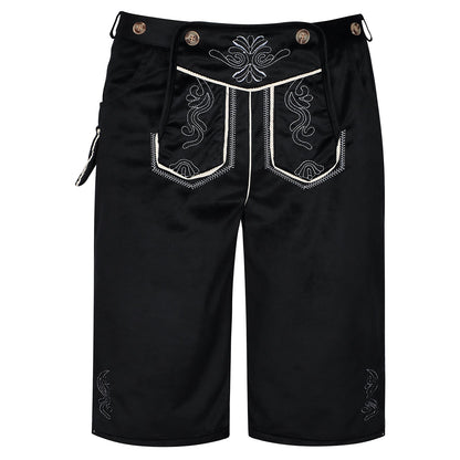 Rückansicht der Herren-Trachtenhose mit Komfortbund