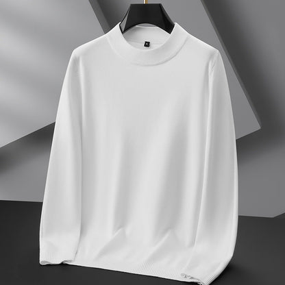 Men's Knit Sweater with Light and Soft Texture