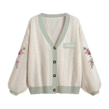 Damen-Cardigan in Oversize-Passform mit langen Ärmeln