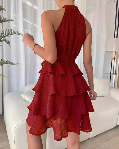 Damen Ärmelloses Fließendes Sommerkleid – Lockere Silhouette